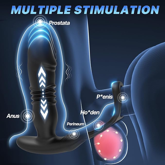 Anal Plug, Male Sex Toy for Women Adult Toys