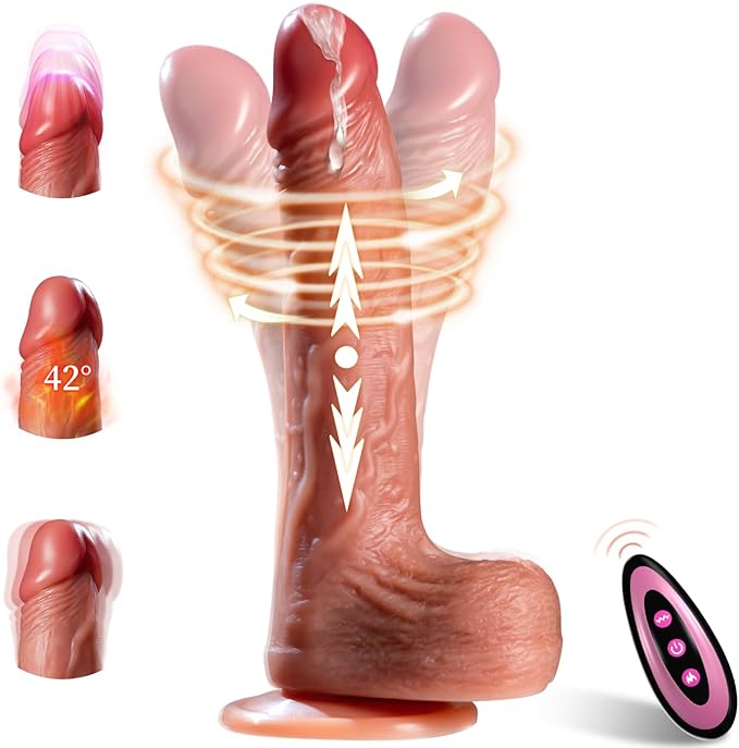 Vibrator Sex Toys for Women Realistic 6in1 Penis